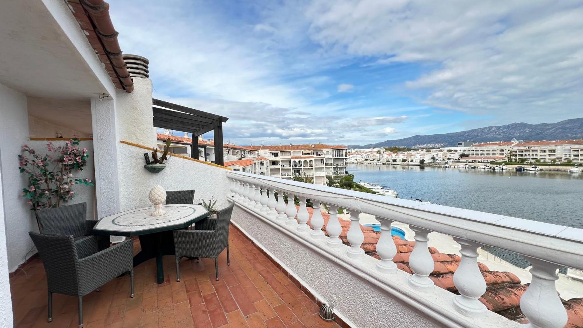 Apartamento Gran Lago Con Vistas Al Canal Empuriabrava Buitenkant foto