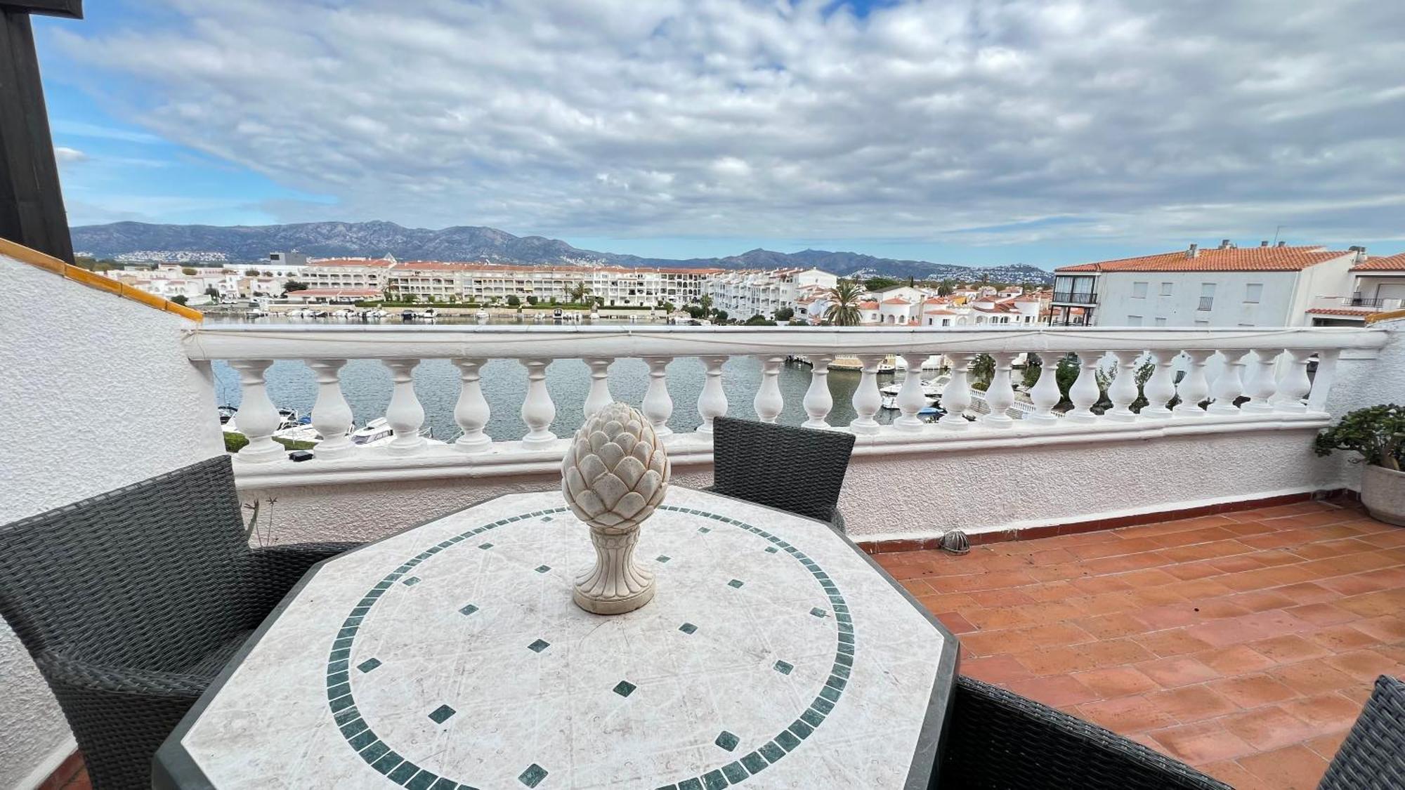 Apartamento Gran Lago Con Vistas Al Canal Empuriabrava Buitenkant foto