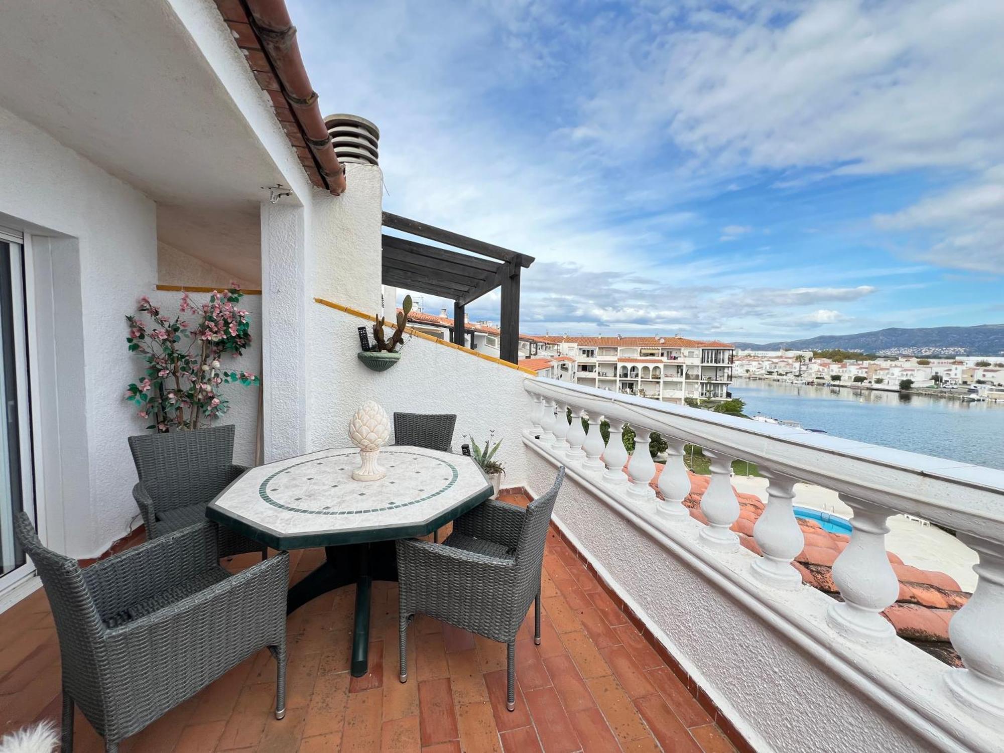 Apartamento Gran Lago Con Vistas Al Canal Empuriabrava Buitenkant foto