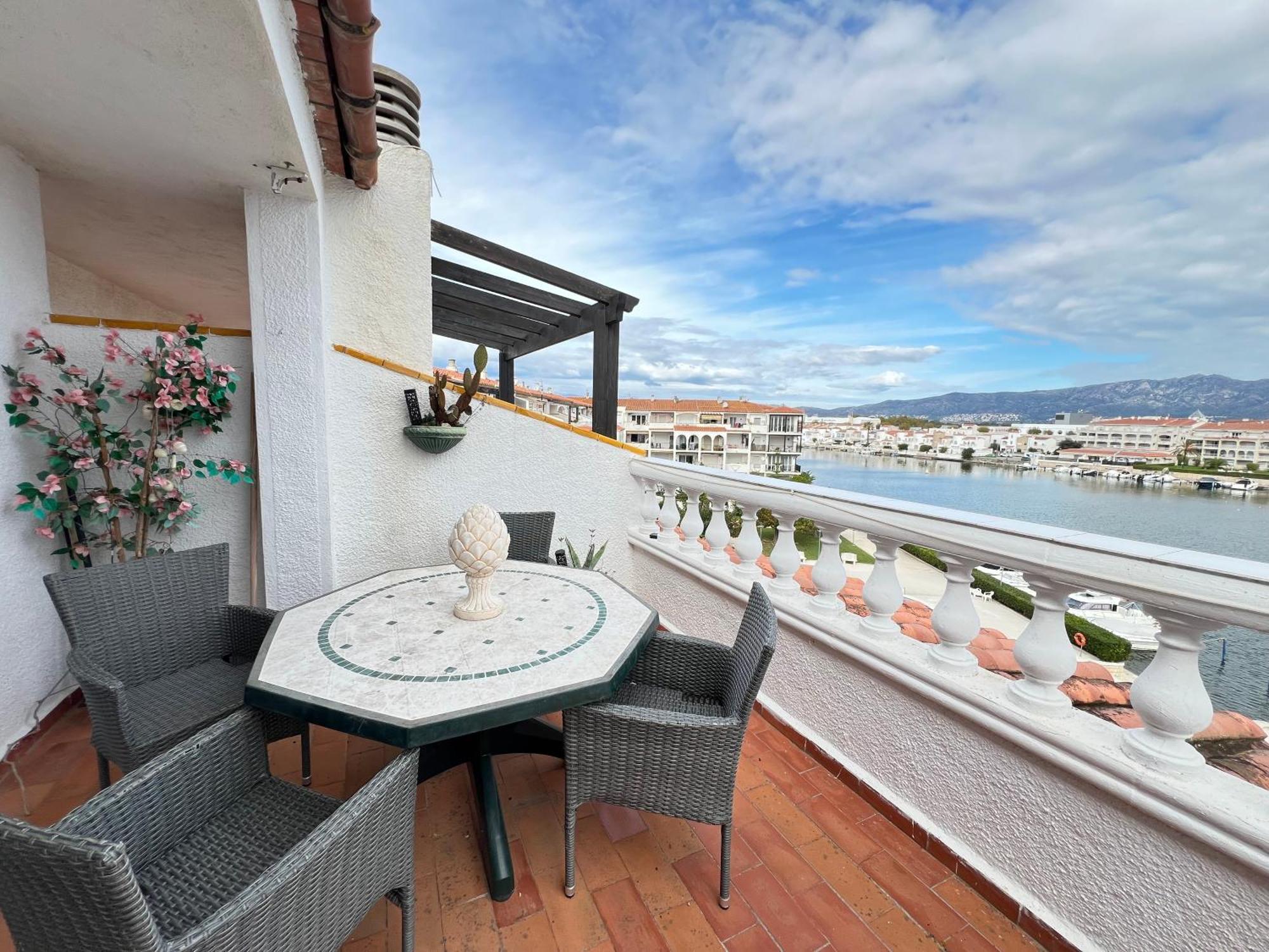 Apartamento Gran Lago Con Vistas Al Canal Empuriabrava Buitenkant foto